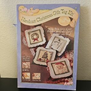 Lotus Design Handcast Christmas Gift Tag Kit Tote Tote K